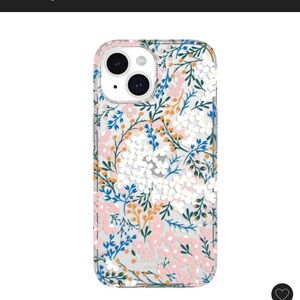 kate spade Floral Phone Case - Pink, Blue, and Orange